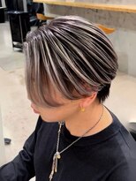 ネハス ナガオカ(nehus.nagaoka)&nbsp;メンズバレイヤージュ/ブルーブラック/韓国マッシュ