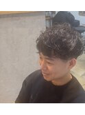 メンズカラーパーマ