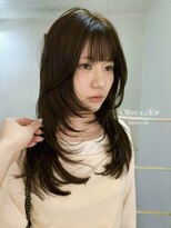 ゾーイ ダイミョウ 天神大名(ZOEY daimyo)&nbsp;天神　オリーブカラー　レイヤーカット