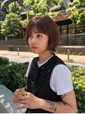横浜西口/くびれミディ くびれレイヤー カチモリ ダークブルー