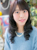 カバーヘア イヴ 戸頭店(COVER HAIR EVE)&nbsp;*EVE戸頭*黒髪風◎清楚なハンサムセミディa!