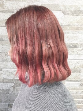 アーシャム(Arsham) ダブルカラーチェリーピンク☆