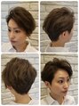 アッシュ 中目黒店(Ash) バランスを決めるカットと絶妙なカールグラデーション