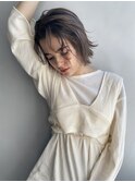Sungoose 小顔オリーブカラーハイライトセミウェットウェーブ