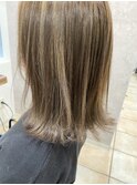 ハイライトカラー☆カーキベージュ