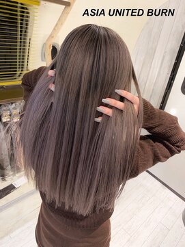 エイジア ユナイテッド バーン(ASIA UNITED BURN) ◆ASIA◆ lavender beige