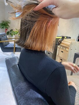 アクト 仙川店(ACT) インナーオレンジボブ