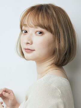 コムマティス 恵比寿ガーデンプレイス(Comme Matisse) ボブ/カーキグレージュ/大人かわいい[恵比寿/恵比寿駅]