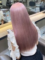 ベレーザ 渋谷(BELEZA)&nbsp;ba1775透明感暗髪ベビーピンクグラデーションモーブセシルカット