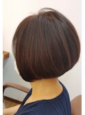 前下がりショートボブ