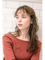 フェンヘアーアイス 中目黒(Fen.hair ici)&nbsp;ロングヘア　ウェーブヘア　パーマスタイル