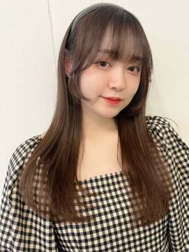 ポーチバイハニー オモテサンドウ(PORCH by HONEY omotesando) 大人可愛い10代20代30代小顔姫カット×ショコララテベージュ