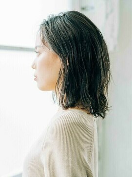 エクファ ヘア リゾート 大津 瀬田店(ex-fa hair resort) 【瀬田◆エクファヘアリゾート】ゆるウェーブミディ