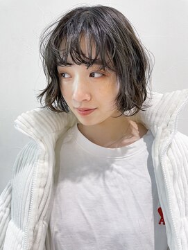 アイティーバイアルバム 下北沢店(IT by ALBUM) ふわボブ_ショコラアッシュヘルシースタイル_39033