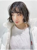 ふわボブ_ショコラアッシュヘルシースタイル_39033