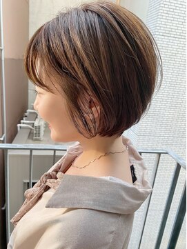 ヴィー 青山/表参道(VIE) 【VIE/つばさ】カットが上手い◎大人可愛い丸みショート 48