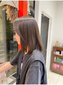 ツヤ髪シンプルストレート