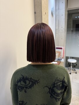 アチーブ ヘア デザイン(achieve hair design) 透明感×立体感 30代40代大人可愛い☆切りっぱなしショート