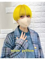 ミウミウヘア(miu miu hair)&nbsp;neon yellow☆
