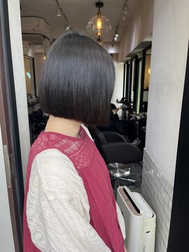サロンドミルク 溝の口店(salon de MiLK) 20代30代40代/ボブ/ミニボブ/暗髪/イルミナカラー［溝の口］