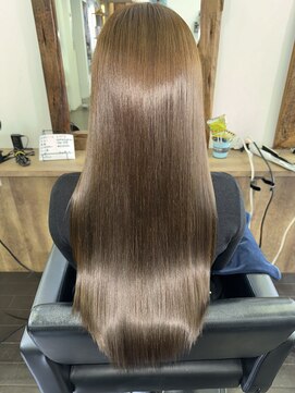 ルーツアイリー 心斎橋(ROOTS IRIE) 髪質改善　うるつや　ロング　ストレート　ヘルシースタイル