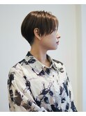 刈り上げツーブロックハンサムショート