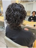 横浜★ウルフカットのツイストスパイラル