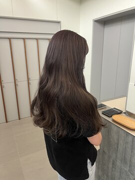 ローレンアオ(LOREN AO) 前髪/アンブレラカラー/こなれミディ/イメチェン/ウェーブパーマ