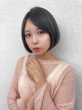 オーロ 池田店(ORO) 20代30代40代50代ボブルフネビージュ小顔ワンレン髪質改善ボブ