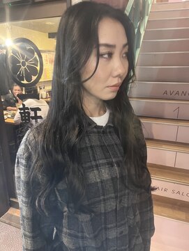 アヴァンス 天王寺店(AVANCE.) ブルーブラック×透明感カラー