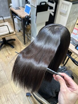 リバティーエル 勝どき店(LIBERTY-L) 髪質改善ストレート/美髪ストレート/縮毛矯正/髪質改善