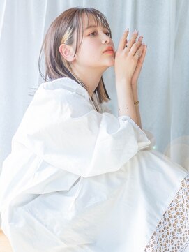 レゴ(REGO) 黒髪ボブルフネビージュ小顔ワンレン