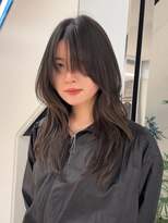 ジアン テラス(GIEN TERRASSE)&nbsp;#ハッシュカット#ハイレイヤー#韓国レイヤー/岸本 理希