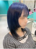 似合わせカット/姫カットレイヤー/クラゲヘア/インナーカラー