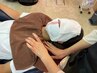 【お顔も頭皮も】メンズ贅沢ケア・Cコース（カット付）　￥5500