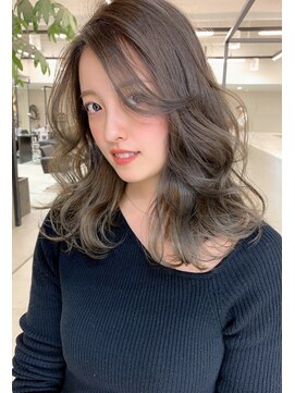 ロゼ 甲子園口(Rose) 【ROSE】ブリーチなしカラー_透明感カラー_レイヤーカット