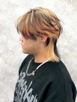 ワンズナゴヤ 名古屋栄店(ONE's NAGOYA) スペインカールスパイキーショートブルーブラックフェザーパーマ