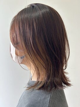 イーストハムアネーロ(EAST HAM anello) くびれミディ/モカブラウン/透明感カラー