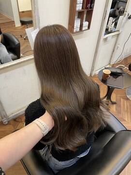 ココバイジル(CoCo by JILL) オリーブグレージュ/ブリーチなし