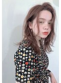 大人かわいい無造作カールで似合わせカットレイヤー　　大宮大宮