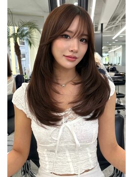 ランズ(LANDS) レイヤーカット 【韓国ヘア 大阪 梅田】