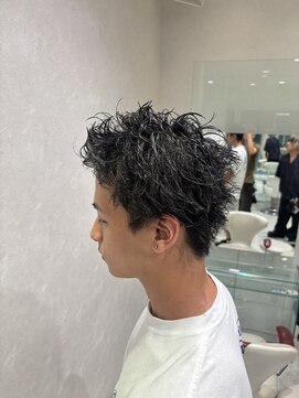 アース 今池店(HAIR&MAKE EARTH) ショートパーマ ピンパーマ
