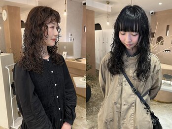 ユッカ 梅田(YUCCA)の写真/【オイルできまる！】あなただけのパーマをYUCCAで。ニュアンスで女性らしい柔らかさをプラスしてー。