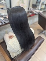 ヘア ルミナス バイ フォルテ(HAIR LUMINAS by FORTE)&nbsp;【圧倒的なツヤ感カラー】暗髪/ブルーブラック/ブルーカラー