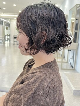 アルテヘアー(arte HAIR) 【arteHAIR】動きのある柔らかボブパーマ
