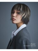 韓国ヘア マレット タッセルボブ レイヤーボブ 顔周りカット