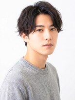 ラベストクズハ(LOVEST KUZUHA)&nbsp;フェザーパーマ/センターパート/ニュアンスパーマ/メンズパーマ