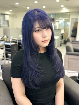 エルサ ザ リープ(ELSA the leap) 【ブリーチカラー/ダブルカラー】ネイビーカラー/ブルーカラー