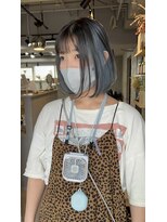 フォート(FORT)&nbsp;レイヤーカットケアブリーチダブルカラーボブ