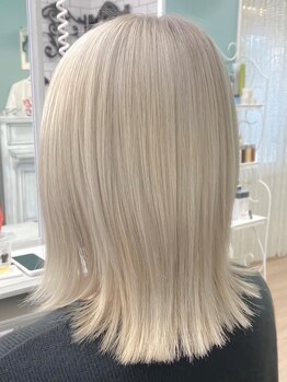 ヘアデザインカーム(hair design calm)の写真/ハイトーンも透明感カラーも【自分に合う】を見つけられる！今まで叶わなかったワンランク上の仕上がりに☆